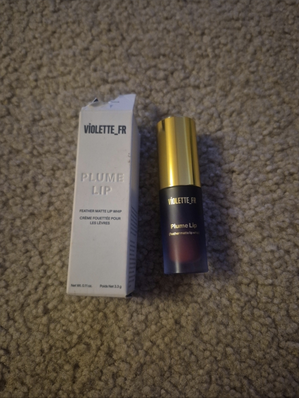 Violette_FR Plume Lip Feather Matte Lip Whip Rose Fume